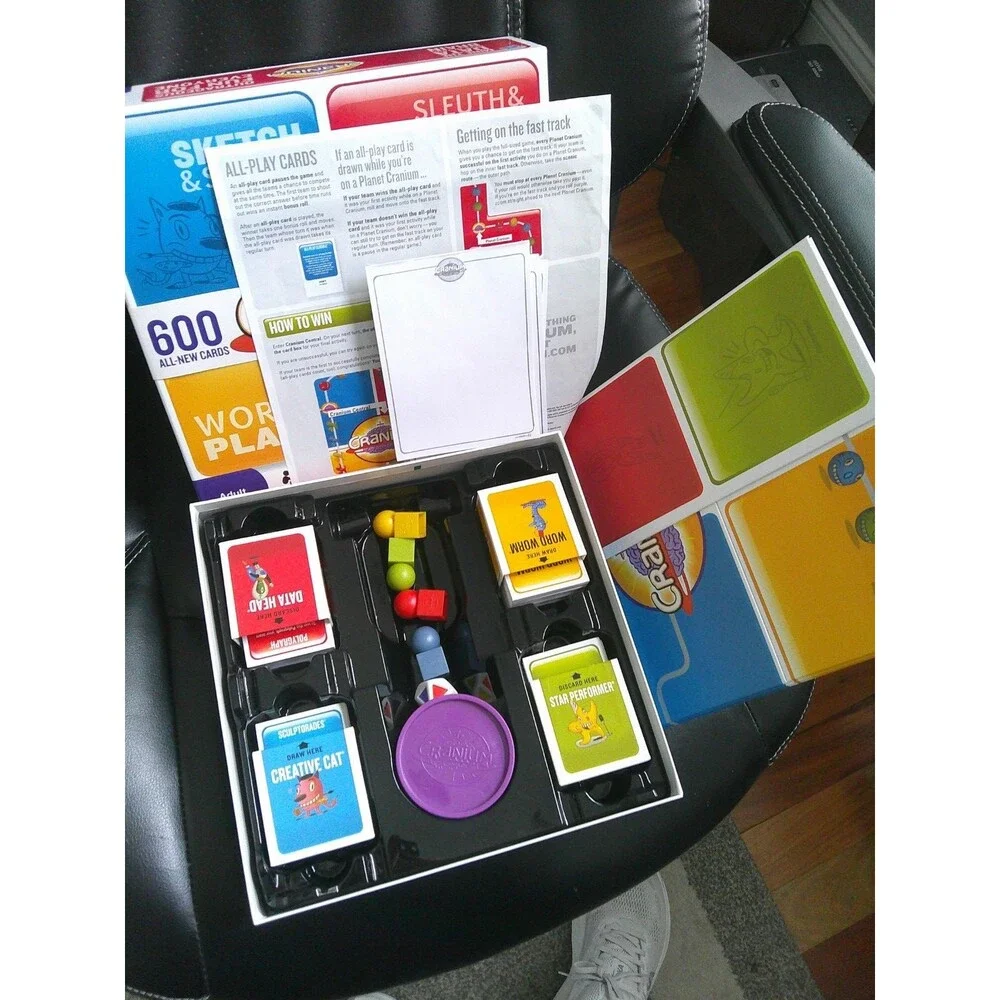 VTG Cranium Board Game Original Edition New  Family Party Game 1998